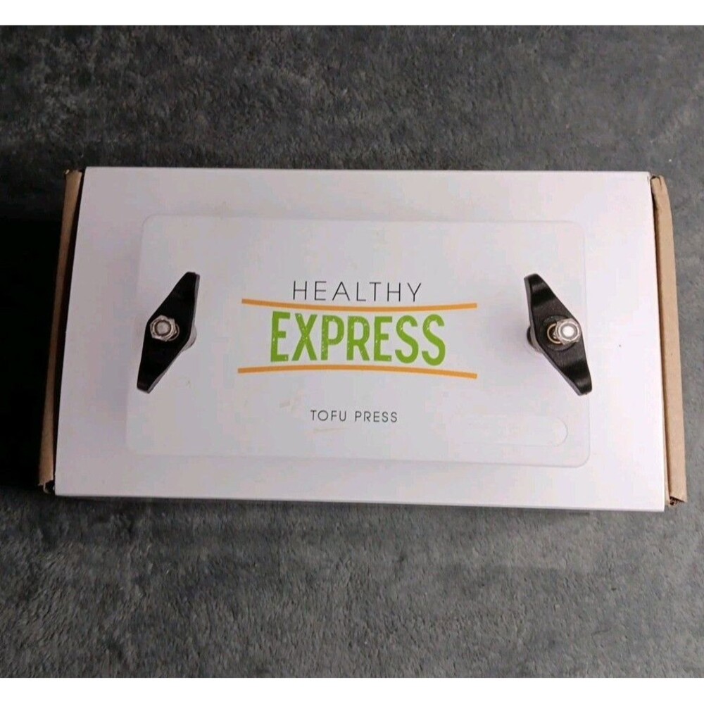 Extra Firm Tofu Press by Healthy Express - Premium curved plates